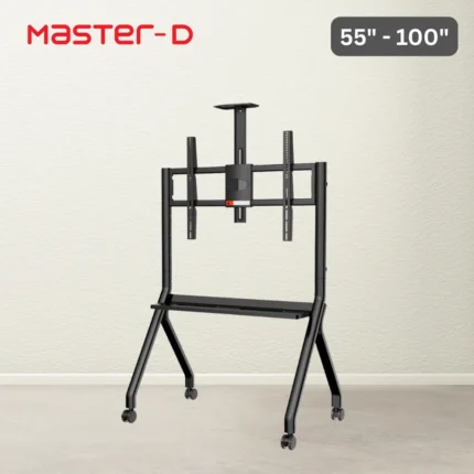 ستاند تلفزيون متحرك AZTECH FD580 للشاشات من 55 إلى 100 بوصة