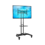 عربة تلفزيون متحركة NB AVA1500-60-1P للشاشات من 32 إلى 65 بوصة