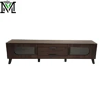 كونسول تلفزيون مشيرة CurveLine SY061-18C خشبي 180 سم