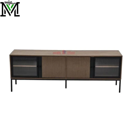 كونسول تلفزيون مشيرة Axis ZM2441B خشبي 160 سم