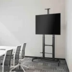 SH 777FS CR Telescopic Height-Adjustable TV Stand With Crank Handle