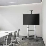 Height Adjustable Ultra-Large TV Stand With Crank Handle