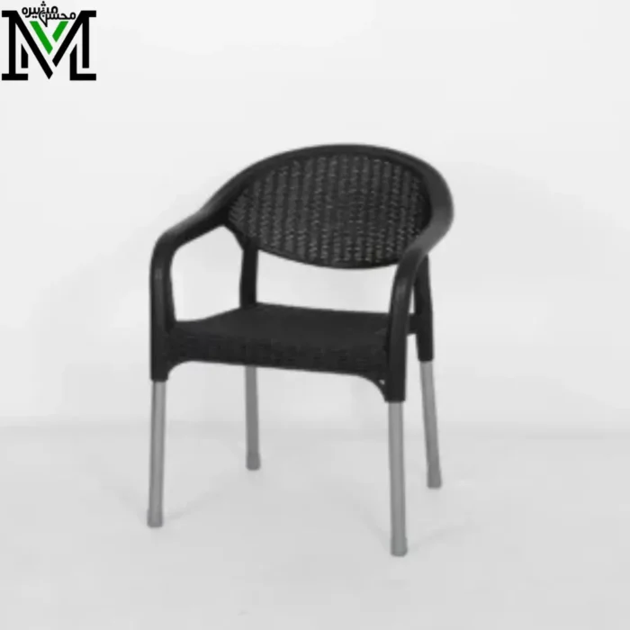 Jumbo black plastic armchair with metal legs – Masheera Interiors Riyadh Jumbo black plastic armchair with metal legs – Masheera Interiors Riyadh