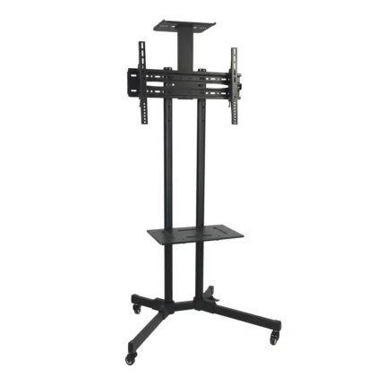 Movable Tv stand with wheels in Riyadh