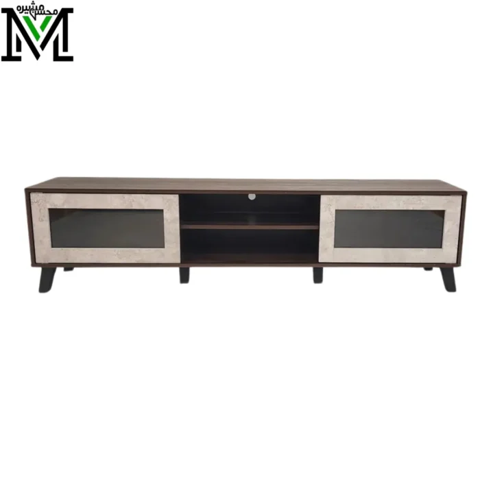 Masheera VistaMax TV Console – 180 cm Glass-Front Storage Unit Masheera VistaMax TV Console – 180 cm Glass-Front Storage Unit