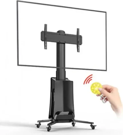 NB Ergonomic Motorized TV Floor Stand NBER-G85 for 55 to 85 inch TVs in Riyadh