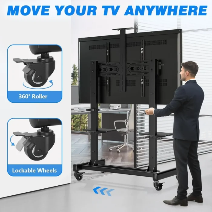 Large mobile TV stand Rfiver MT5005 for offices and schools