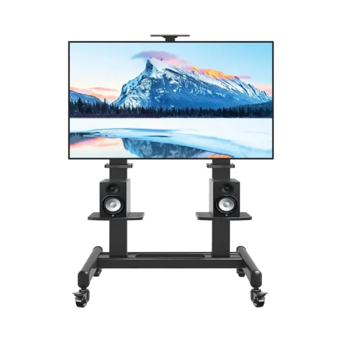 Rfiver MT5005 mobile TV cart for 65–120 inch screens in Riyadh