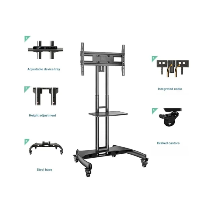 Heavy-duty casters and lock mechanism on NB AVA1500-60-1P in Riyadh