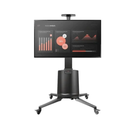 NB-TW85B motorized TV cart for 55–85 inch screens in Riyadh