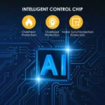 Rear view of NB-TW85B cable management and column structure in Riyadh