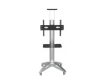 tv stand with wheels saudi arabia for mobile tv setup in offices