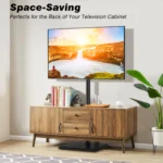 TV stand with durable frame suitable for modern interiors in Saudi Arabia