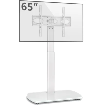Adjustable TV stand with multi VESA support for LED and smart TVs in Saudi Arabia