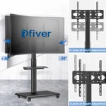 Durable tv stand supporting 65 inch tv stand