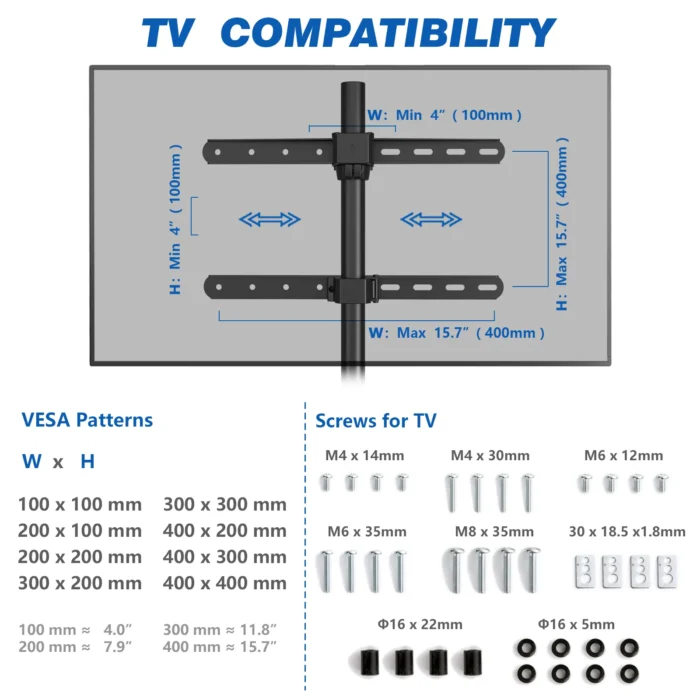modern tv stand for office and home use