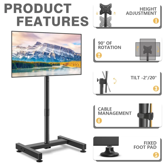 small tv stand for 13 to 50 inch screens