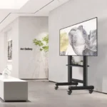 strong tv floor stand for commercial use