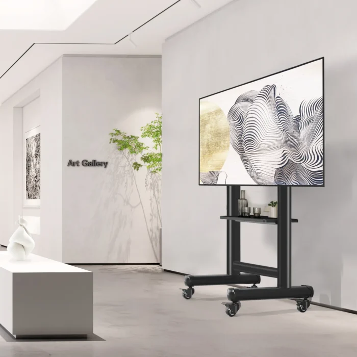 strong tv floor stand for commercial use