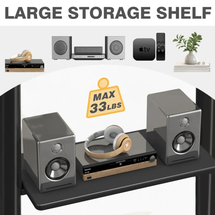 modern tv stand for conference room display
