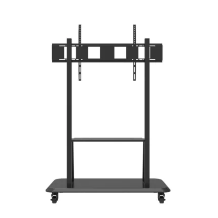 Large mobile TV cart with fixed bracket for 50 to 100 inch screens in Riyadh Saudi Arabia