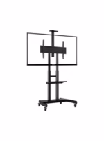 Mobile TV cart with integrated cable management